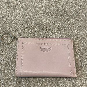 Lavender Coach Coin Purse